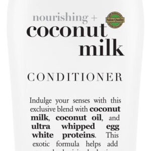 Condicionador Ogx Leite De Coco Nutritivo 750ml Para Cabelos