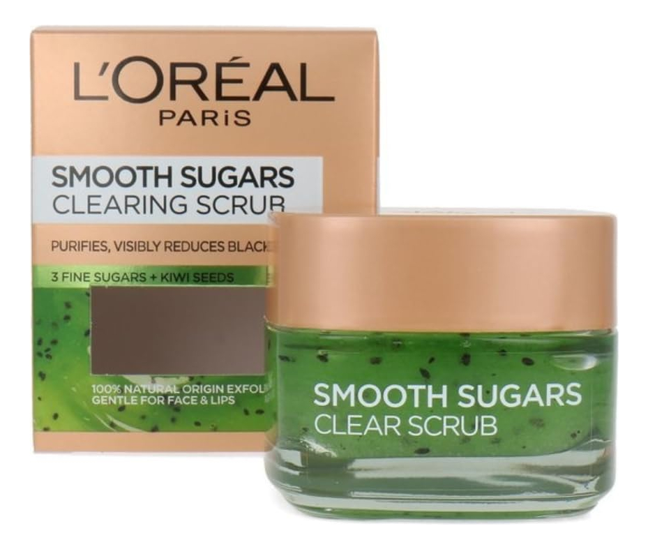 Esfregue O Açúcar Puro L'oreal Paris, Purifique E Desobstrua
