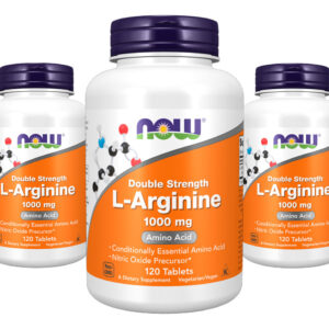 L-arginina 1000mg Now Foods L-arginine 120 Tablets 3un
