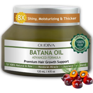 Óleo De Cabelo Olidiva Óleo De Batana Cru Para Crescimento D