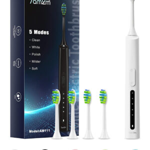 Escova De Dentes Elétrica 7am2m Sonic High Power Recarregáve