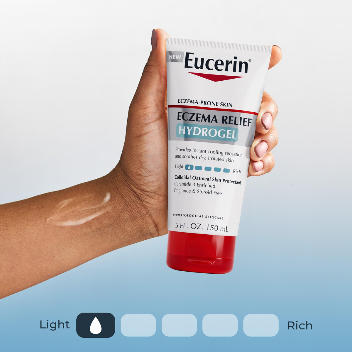 Hidratante Corporal Eucerin Eczema Relief Hydrogel Tubo 150m - Imagem 6