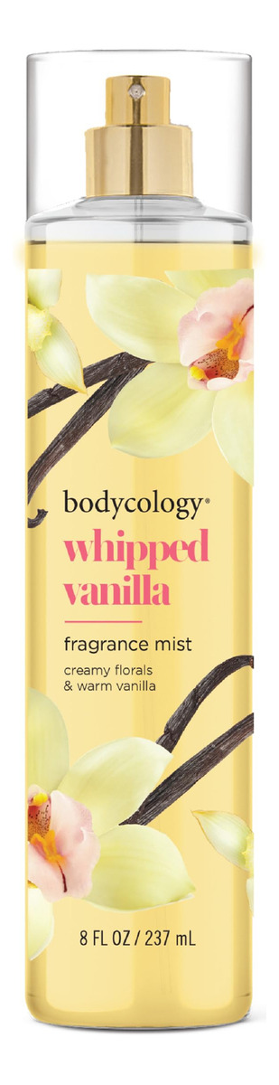 Fragrância De Baunilha Batida Body Mist Bodycology 240 Ml
