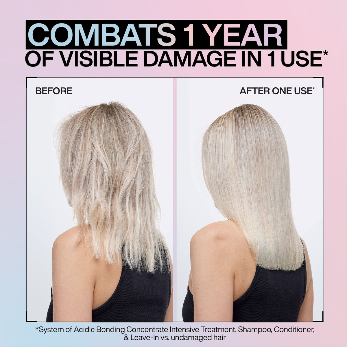 Shampoo Redken Bonding Para Reparação De Cabelos Danificados - Imagem 3