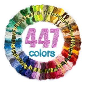 Conjunto De Fio Dental Bordado Lovimag Premium Rainbow Color