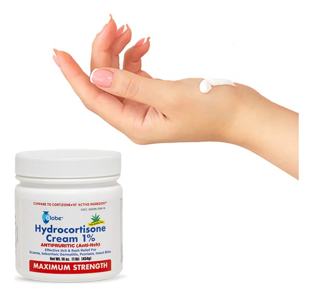 Creme De Hidrocortisona Globe Maximum Strength 1% Com Aloe 4 - Imagem 7