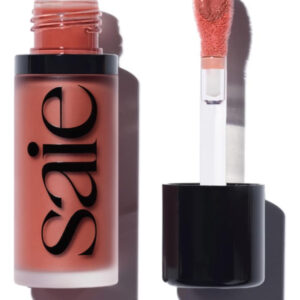 Blush Saie Dew Blush, Líquido Leve, Quente, Rosa Empoeirado,