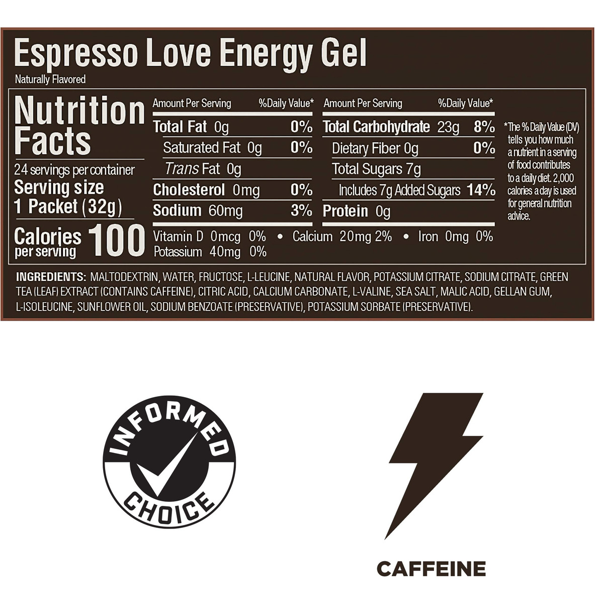 Gel Energético Gu Energy Original Espresso Love 24x32g - Imagem 6