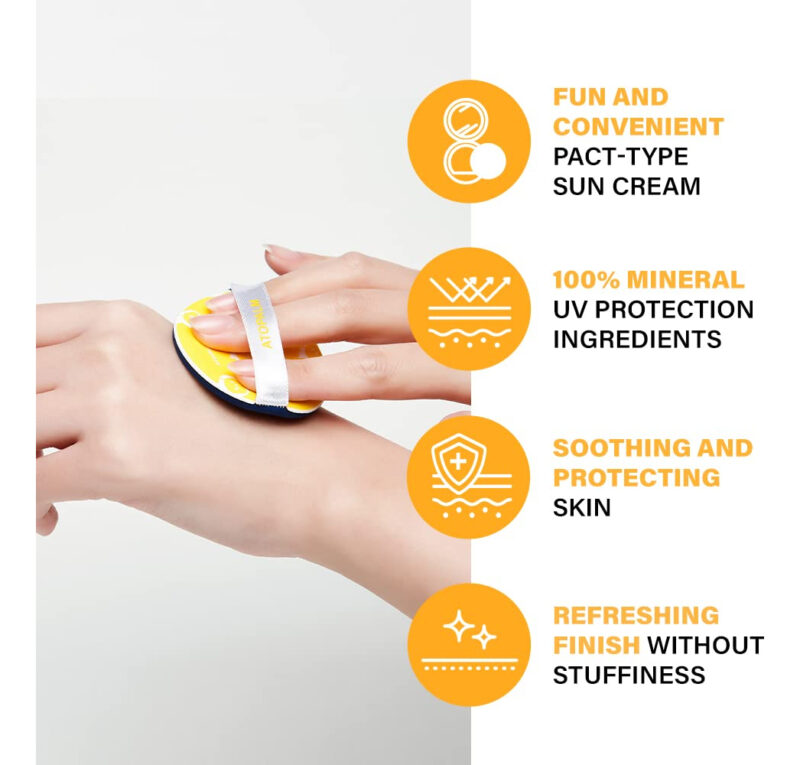 Sun Pact Atopalm Tok Facial 15 Ml Spf43 Pa+++ Para Pessoas S - Image 3
