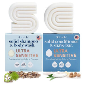 Shampoo Kitsch E Barra De Lavagem Corporal, Condicionador 2