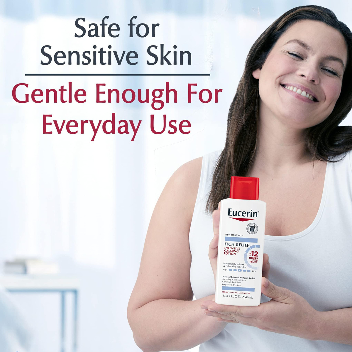 Loção Calmante Intensiva Eucerin Itch Relief - Imagem 7