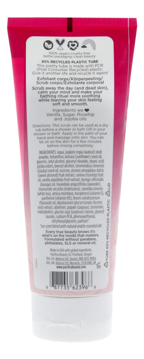 Esfoliante Corporal Pacifica Beauty Island Baunilha 180ml - Imagem 2