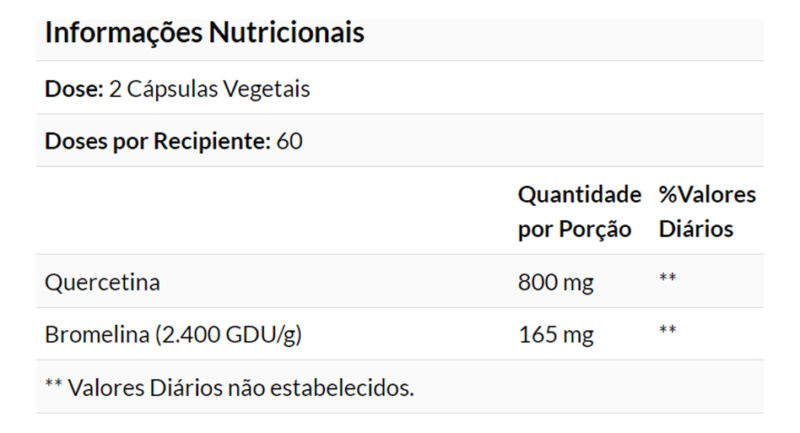Quercetina Com Bromelaína Now Foods 120 Cap + Porta Cápsulas - Image 4