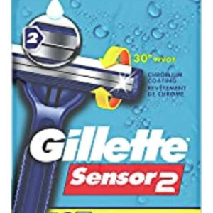 Lâminas De Barbear Descartáveis Gillette Sensor2 Pivoting He