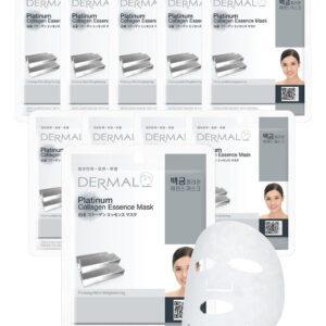 Máscara Facial Dermal Platinum Collagen Essence 23ml Para Ro