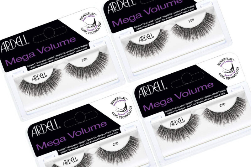 Cílios Postiços Ardell Mega Volume Lash 256 W/ Curl (pacote