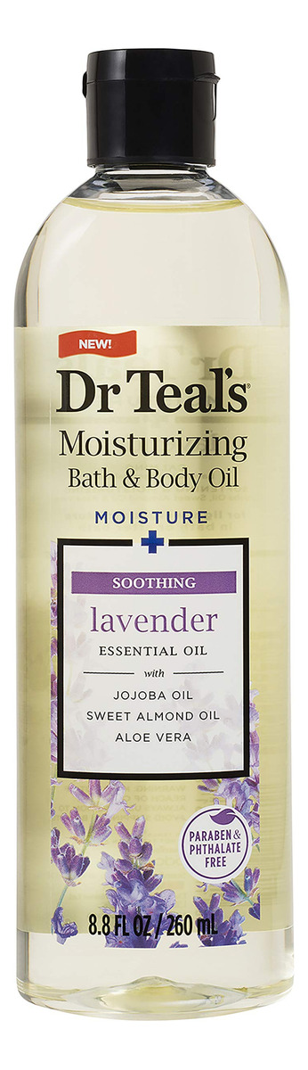 Óleo Hidratante Para Banho E Corpo Dr. Teal's Soothe & Sleep