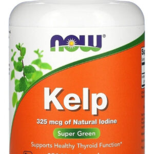 Kelp Alga Fonte De Lodo 325mcg Now Foods 250cps Importado