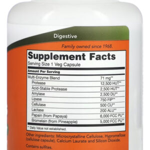 Enzimas Digestivas Plant Enzymes 120cáps Importado