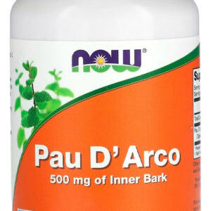 Pau D'arco 500mg Now Foods 100 Cáps Importado
