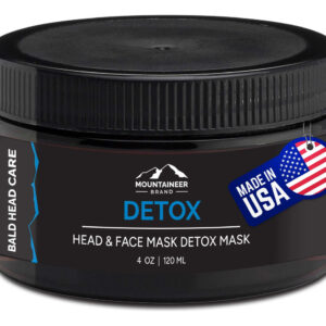 Máscara Detox Mountaineer Brand Bald Head Care 120 Ml Para H