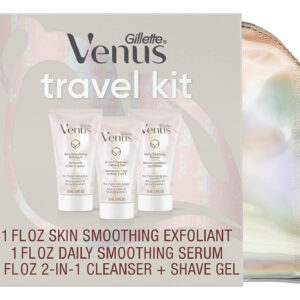 Conjunto De Presentes De Viagem Gillette Venus Para Pelos Pu