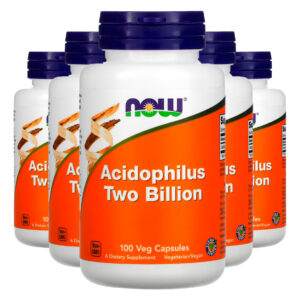 Acidophilus Two 20mg Now Foods 100 Cápsulas Importado 5un