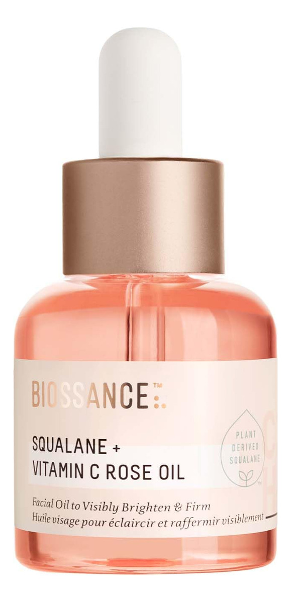 Óleo Biossance Mini Squalane + Vitamina C Rose Firming