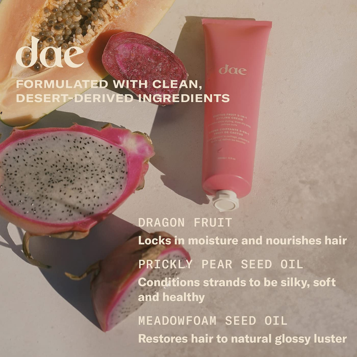 Creme Modelador Dae Cactus Fruit 3 Em 1 Smooth Blowouts 150 - Imagem 7