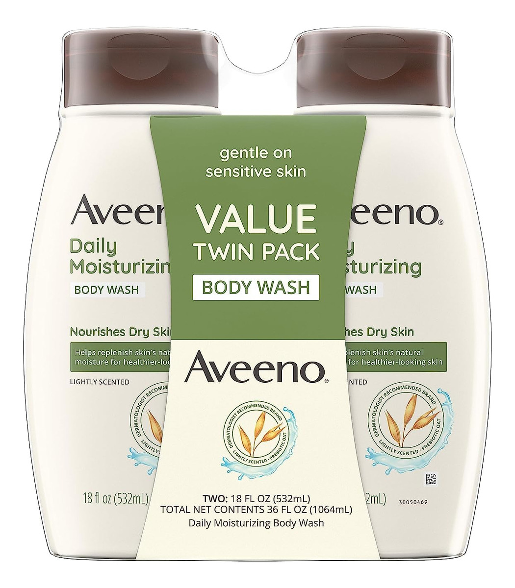 Sabonete Corporal Aveeno Hidratante Diário 532ml Para Pele S