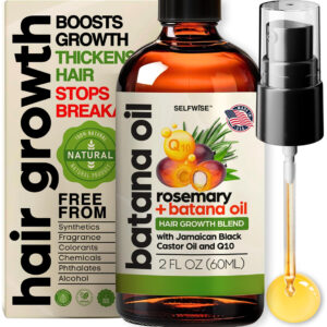 Óleo De Crescimento Capilar Dr. Sebi Batana Oil 100% Puro Or