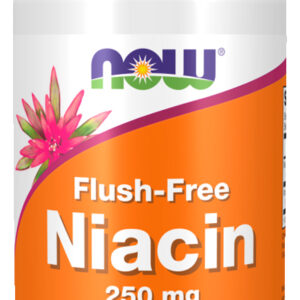 Niacina 250mg Now Foods Flush-free 90 Cápsula Importado
