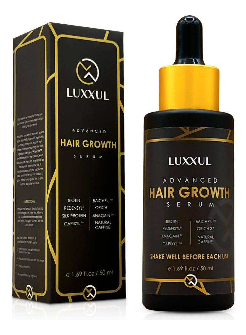 Sérum De Apoio Ao Crescimento Capilar Luxxul 50ml Com Ativos