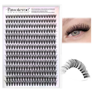 Extensões De Cílios Pawotence Lash Clusters Natural 280 Unid