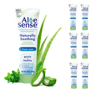 Pasta De Dentes Aloesense Fluoride Sensitive Teeth Gum Care