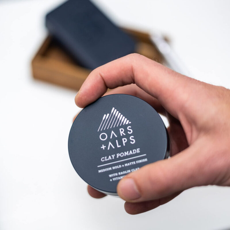 Pomada De Cabelo Oars + Alps Clay Para Homens 70 Ml De Fixaç - Image 9
