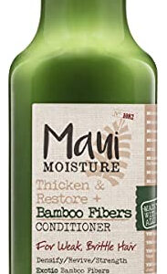 Maui Moisture Thicken Restaura Fibras De Bambu