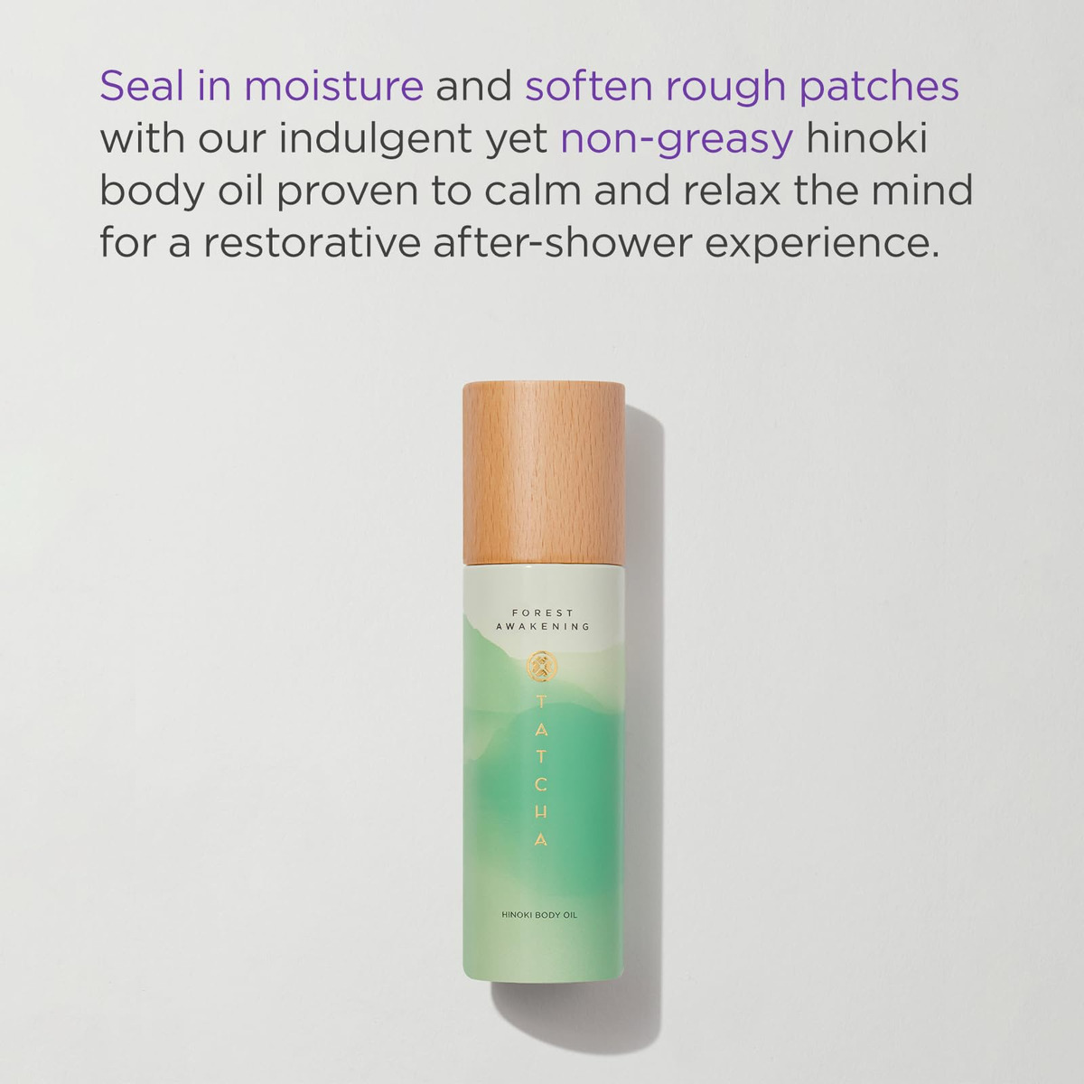 Óleo Corporal Tatcha Forest Awakening Hinoki 100ml | 3,4 Fl - Imagem 3