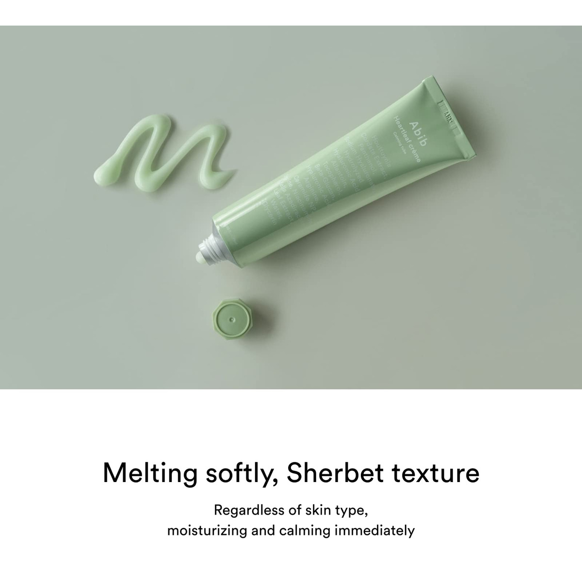 Creme Hidratante Abib Heartleaf Calming 75ml Para Pele Seca - Imagem 7