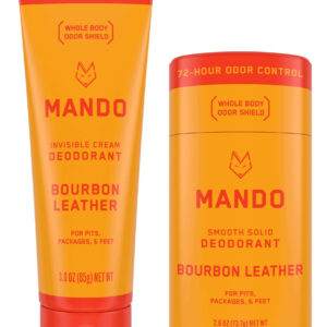 Desodorante Mando Bourbon Leather Body 72h Odor Control 90ml