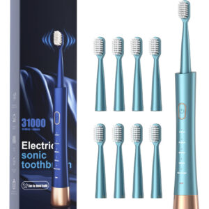 Escova De Dentes Elétrica Sonic Ajelu Usb Recarregável Para