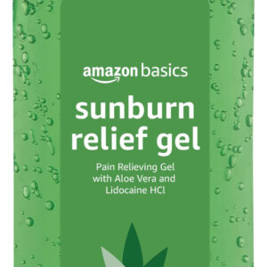 Gel Para Alívio De Queimaduras Solares Amazon Basics 240 Ml