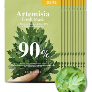 Máscara Facial Bring Green Artemisia 90% Fresca Com Toque Na