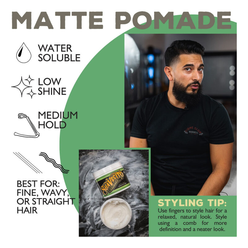 Pomada Para Cabelo Suavecito Matte 118 Ml (4 Onças) De Fixaç - Image 5