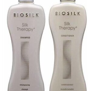 Conjunto De Shampoo E Condicionador Biosilk Silk Therapy Duo