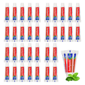 Pasta De Dentes Haiforva 30 Tubos Bulk Travel Size 5g Mint