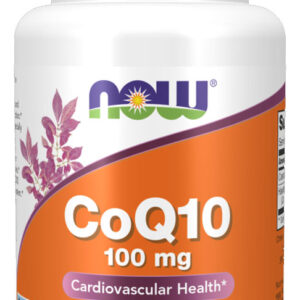 Coenzima Coq10 100mg Now Foods 30cáps Importado