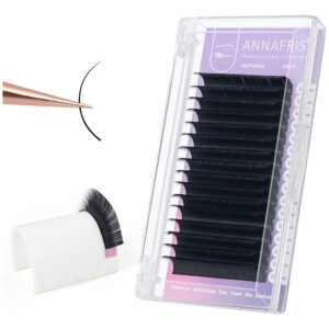 Extensão De Cílios Annafris Volume Classic 0,05 D Curl 12mm