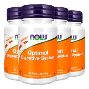 Optimal Digestive System Now Foods 90 Veg Cáps Importado 4un