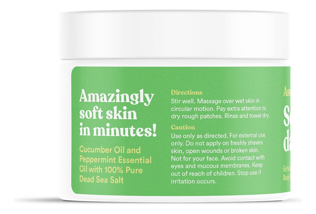 Esfoliante Corporal Asutra Dead Sea Salt Com Óleos De Coco E - Imagem 2